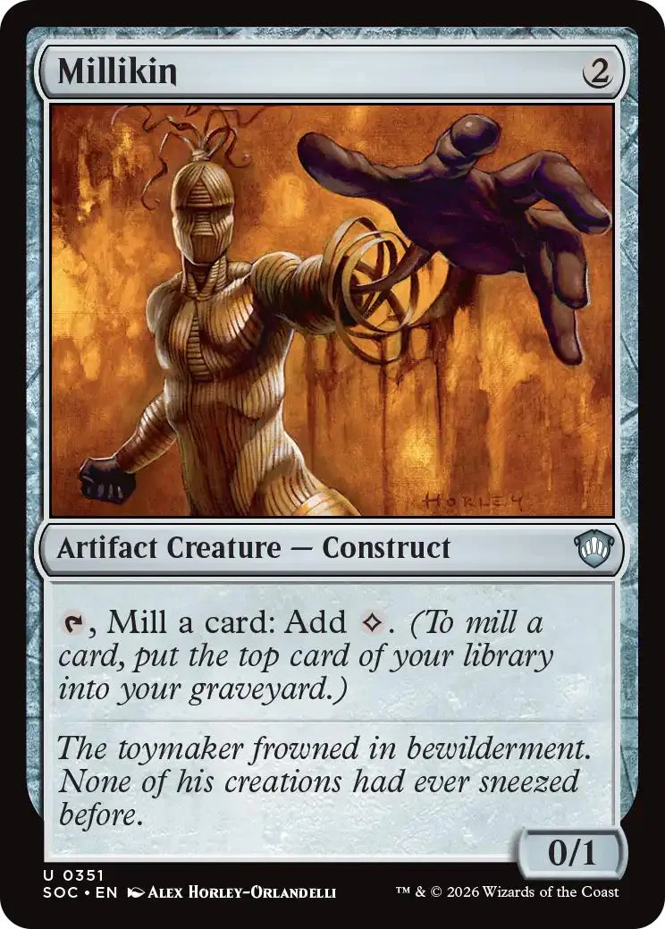 Millikin [351] [Secrets of Strixhaven: Commander] [Non-Foil]