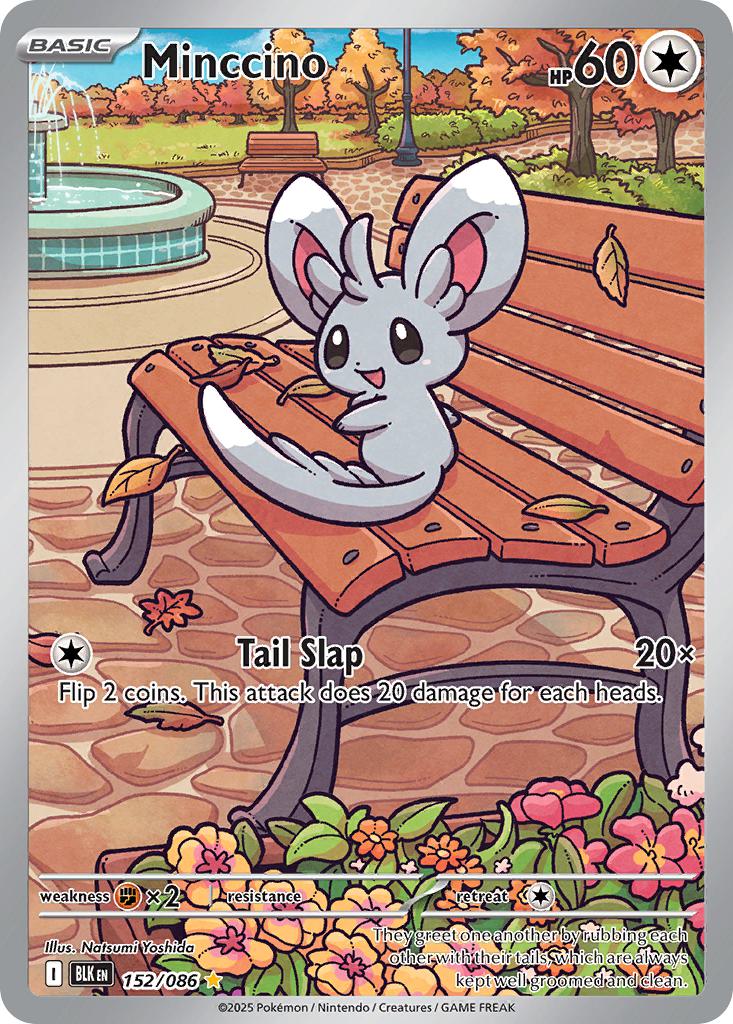 Minccino - 152/086 - Illustration Rare [sv105b-152] [Ultra]