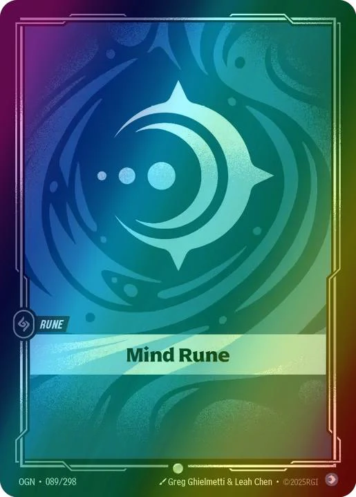 Mind Rune - 089/298 [Origins] [Foil]