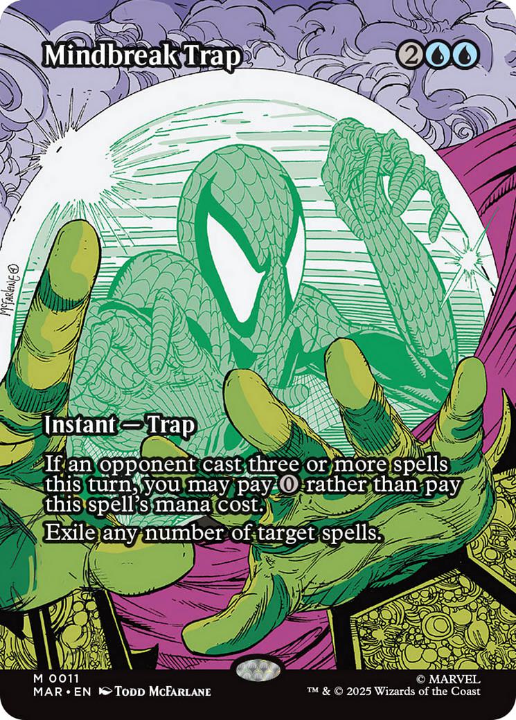 Mindbreak Trap [11] [Borderless] [Source Material] [Marvel Universe] [Non-Foil]