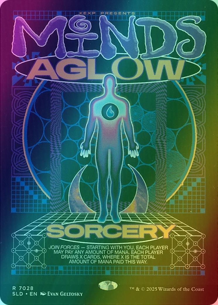 Minds Aglow [7028] [Borderless] [KEXP: You Are Not Alone] [Secret Lair Drop] [Foil]
