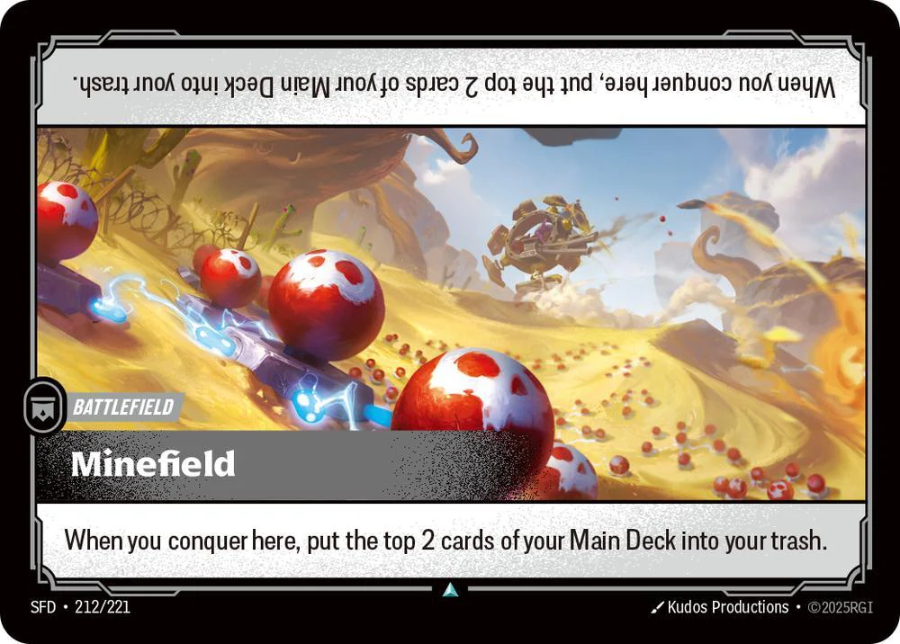 Minefield - 212/221 [Spiritforged] [Non Foil]