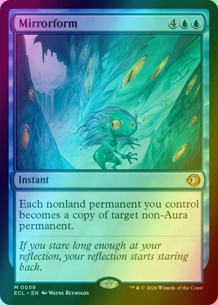 Mirrorform [59] [Lorwyn Eclipsed] [Foil]