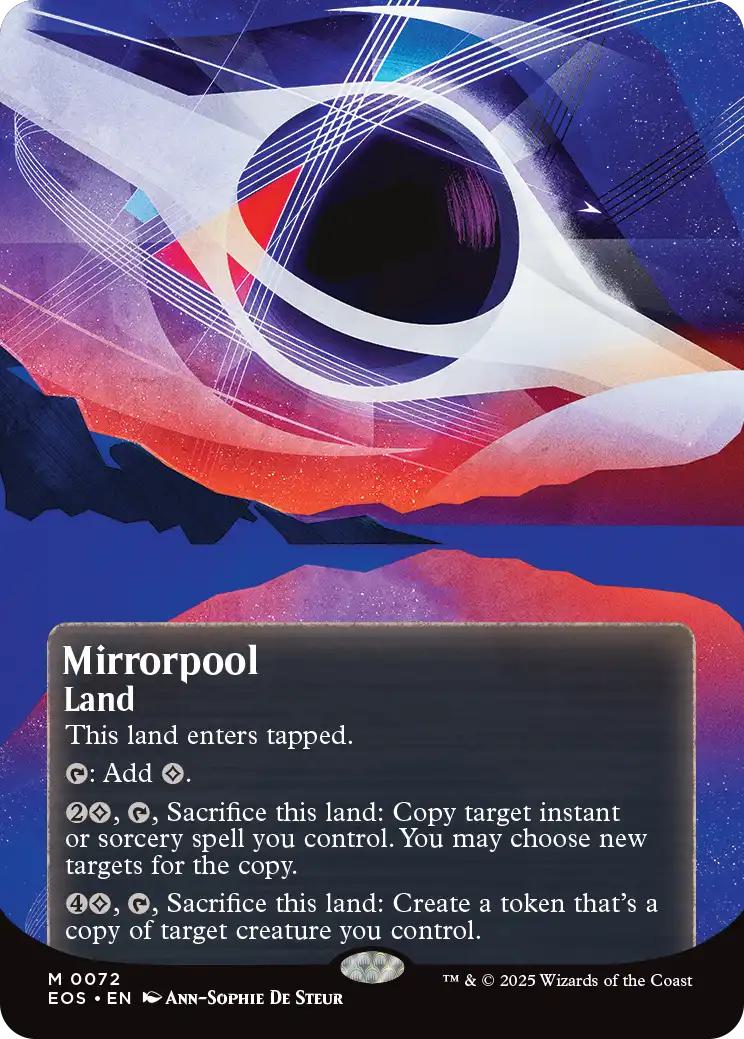 Mirrorpool [72] [Borderless] [Poster] [Edge of Eternities: Stellar Sights] [Non-Foil]