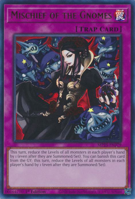 Mischief of the Gnomes - MP25-EN279 - Ultra Rare - 1st Edition