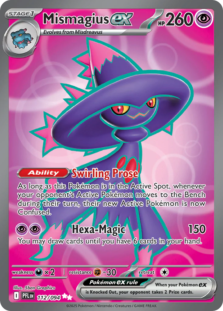 Mismagius ex - 112/094 - Ultra Rare [me02-112] [Ultra]