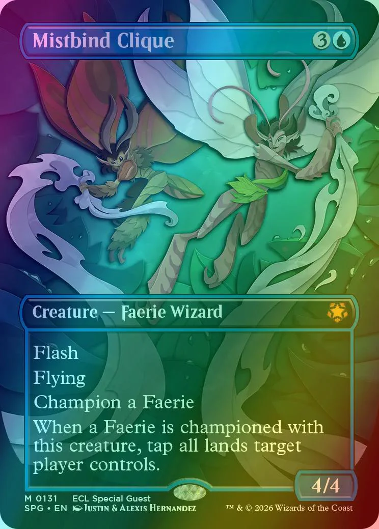 Mistbind Clique [131] [Borderless] [Special Guests] [Foil]