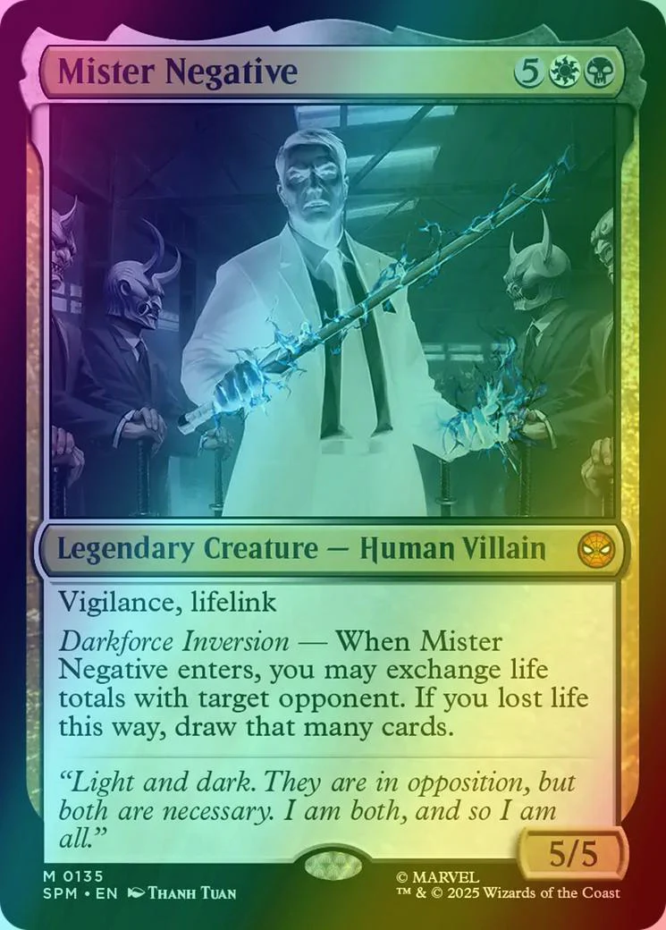 Mister Negative [135] [Marvel's Spider-Man] [Foil]