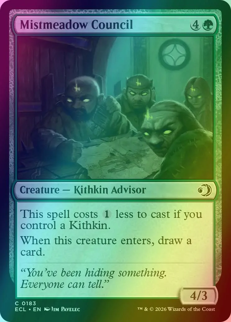 Mistmeadow Council [183] [Lorwyn Eclipsed] [Foil]