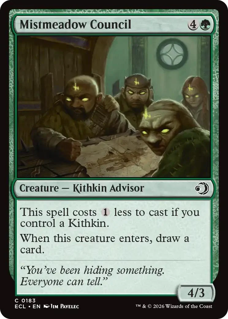 Mistmeadow Council [183] [Lorwyn Eclipsed] [Non-Foil]
