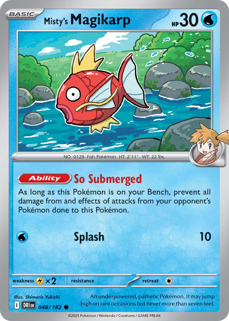 Misty's Magikarp - 048/182 - Common [sv10-048] [Non-Holo]