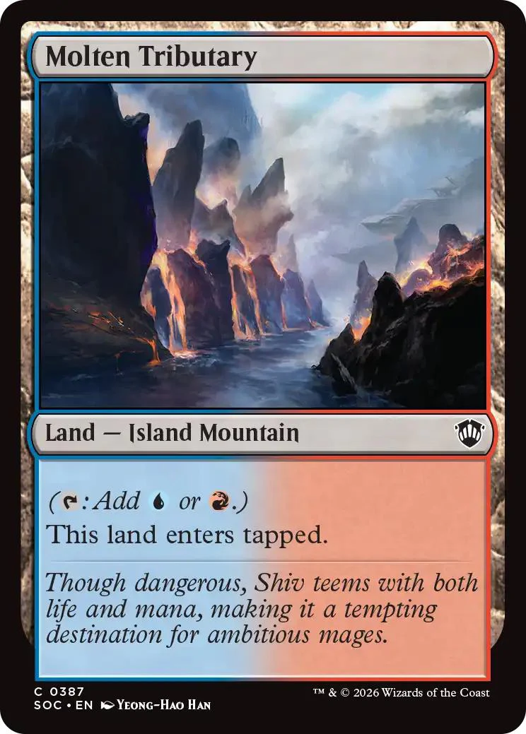 Molten Tributary [387] [Secrets of Strixhaven: Commander] [Non-Foil]
