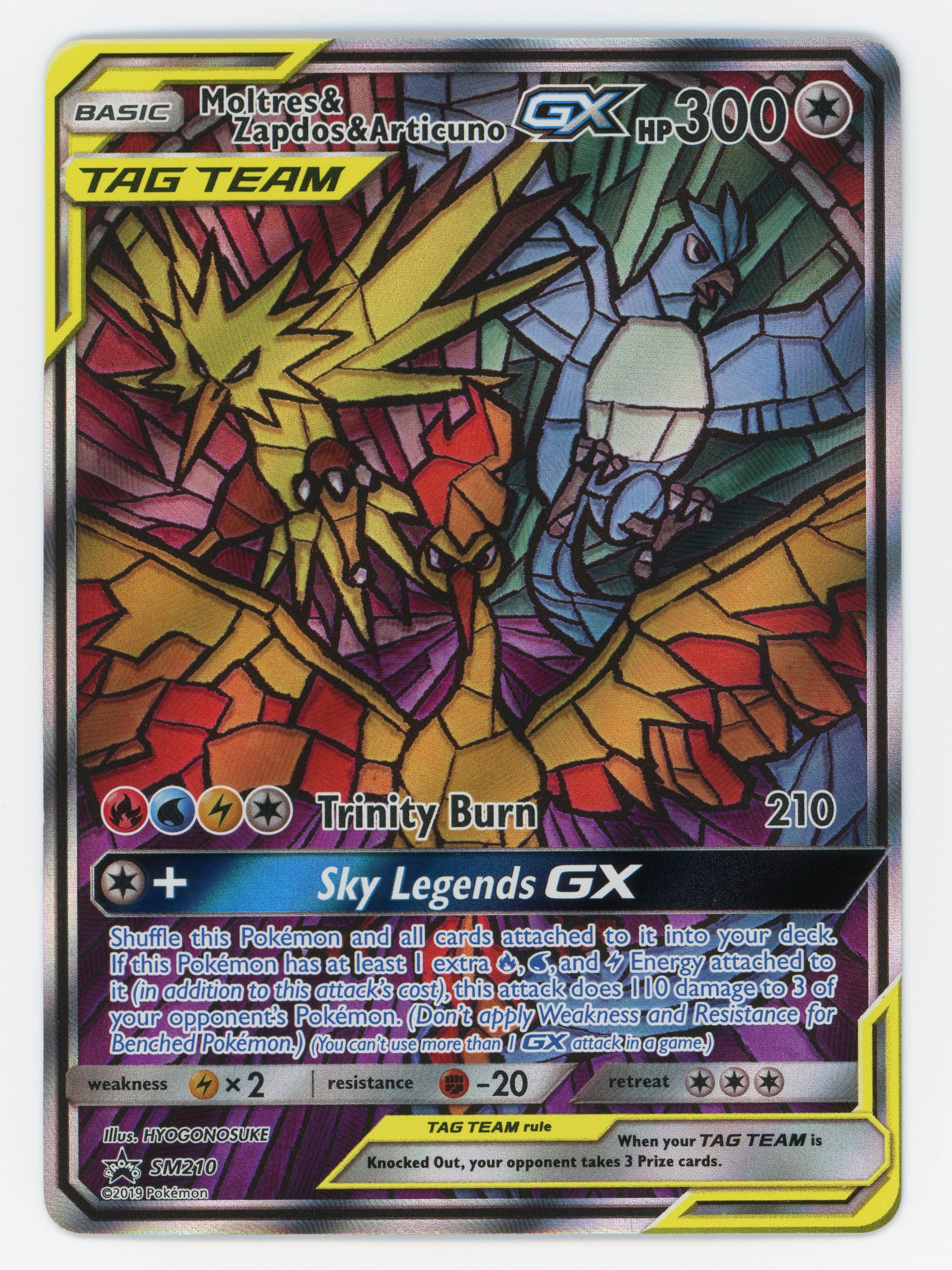 Moltres & Zapdos & Articuno-GX — Promo — ID 16153