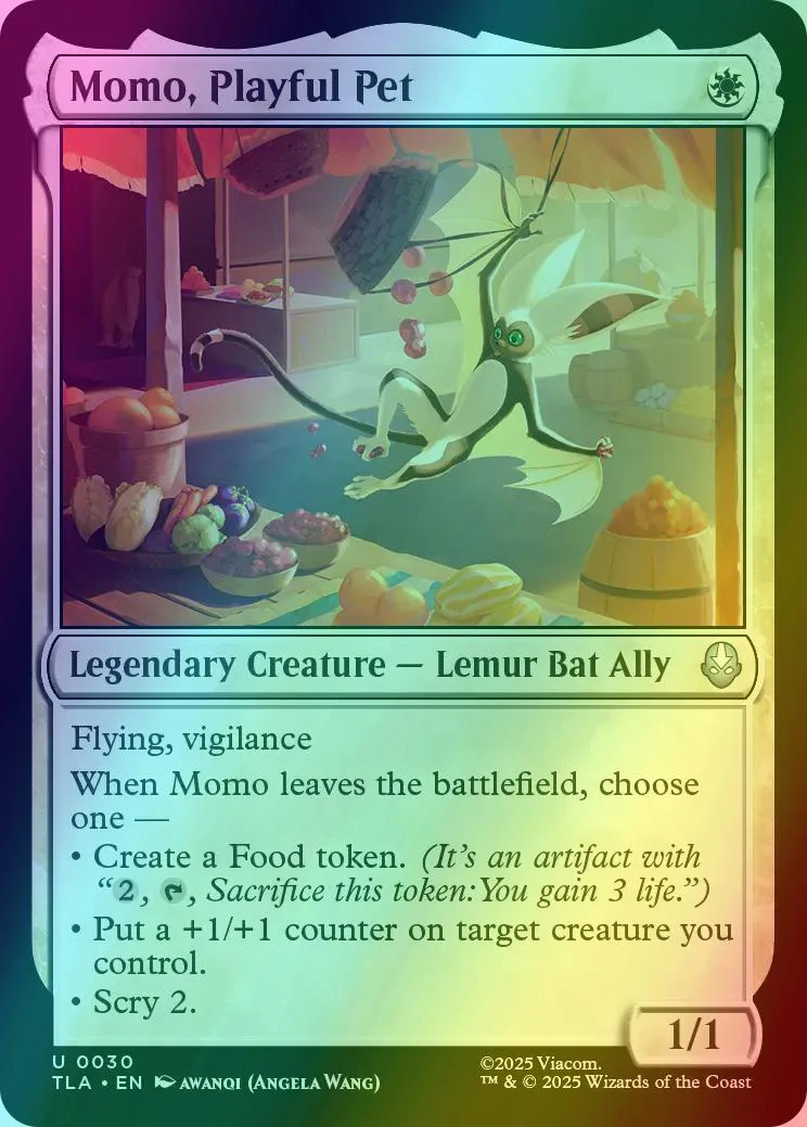 Momo, Playful Pet [30] [Avatar: The Last Airbender] [Foil]