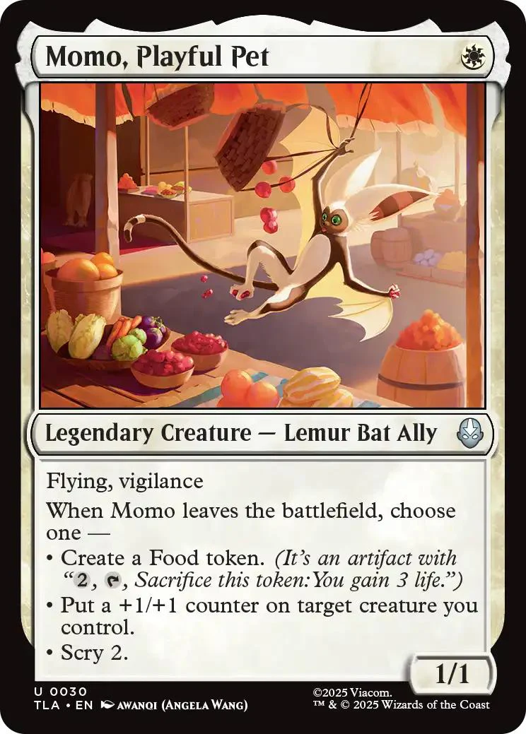 Momo, Playful Pet [30] [Avatar: The Last Airbender] [Non-Foil]