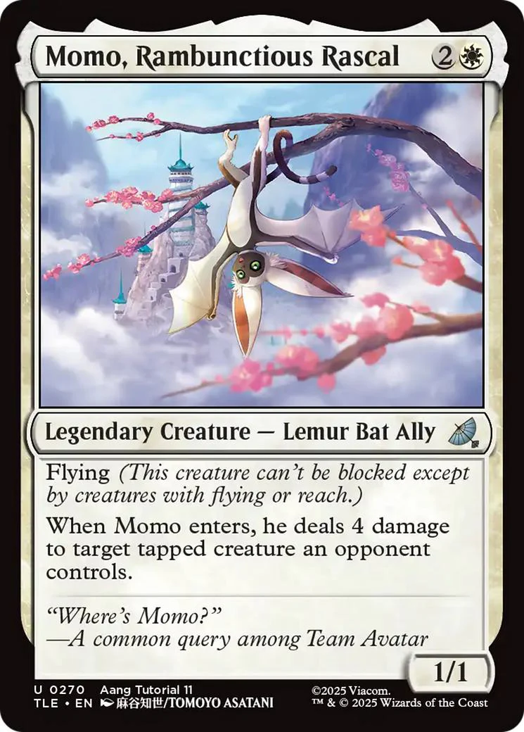 Momo, Rambunctious Rascal [270] [Avatar: The Last Airbender Eternal] [Non-Foil]