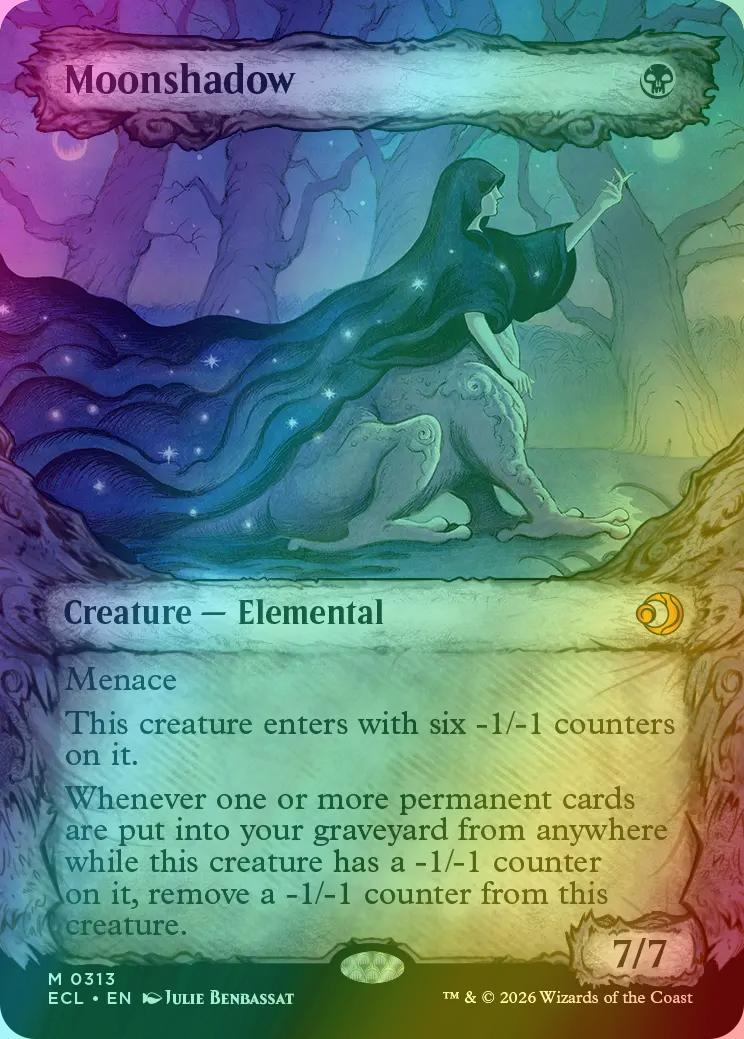 Moonshadow [313] [Fable Frame] [Lorwyn Eclipsed] [Foil]