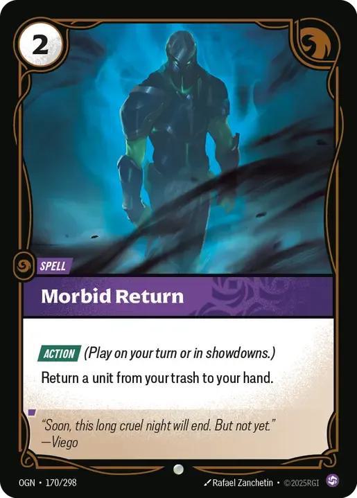 Morbid Return - 170/298 [Origins] [Non-Foil]