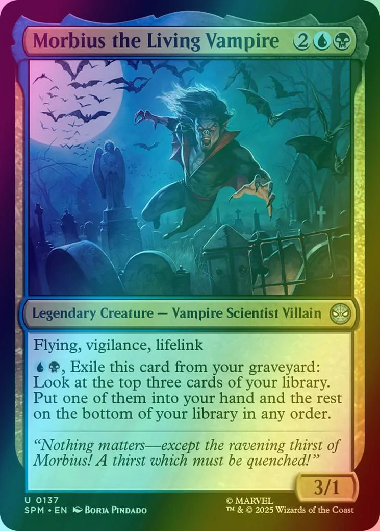 Morbius the Living Vampire [137] [Marvel's Spider-Man] [Foil]