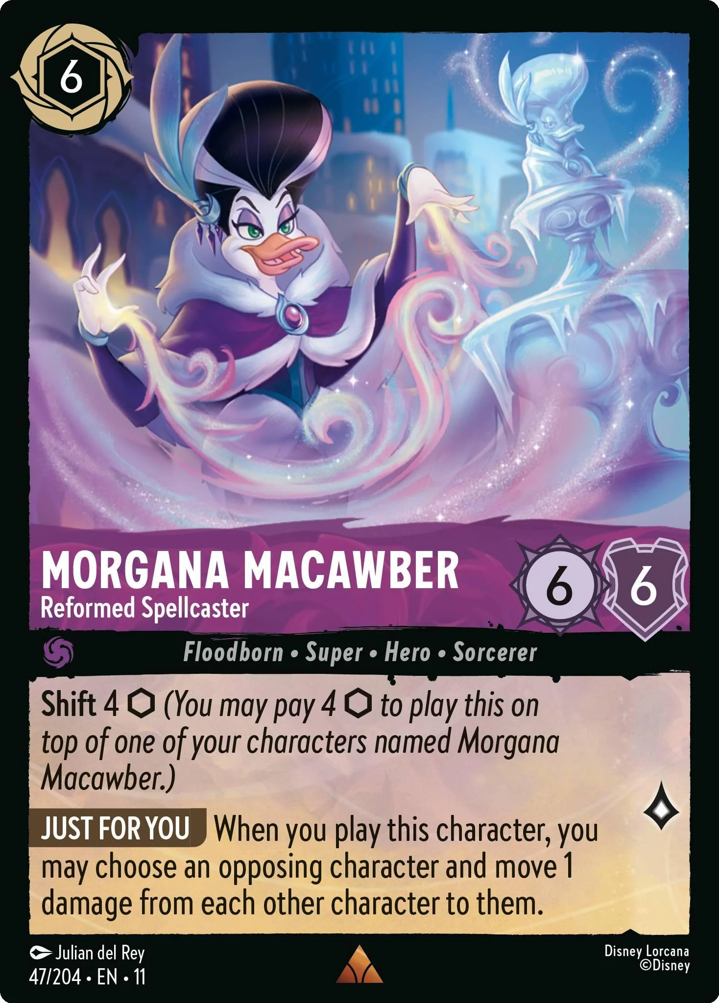 Morgana Macawber - Reformed Spellcaster - 47/204 [Winterspell] [Non-Foil]
