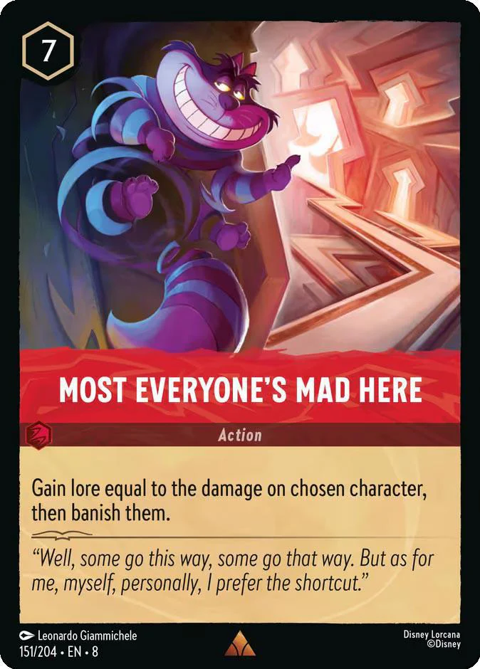 Most Everyone's Mad Here - 151/204 [Reign of Jafar] [Non-Foil]