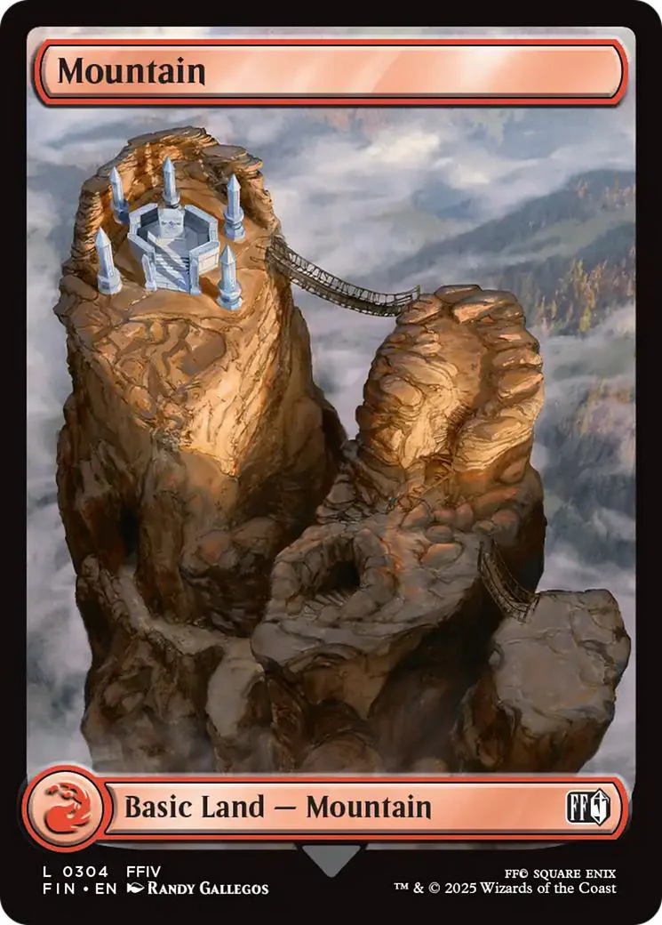 Mountain [304] [Full Art] [FFXIV] [FINAL FANTASY] [Non-Foil]