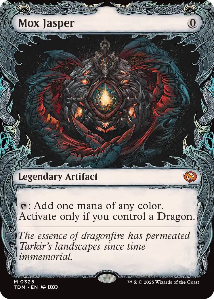 Mox Jasper [325] [Draconic Frame Showcase] [Tarkir: Dragonstorm] [Non-Foil]