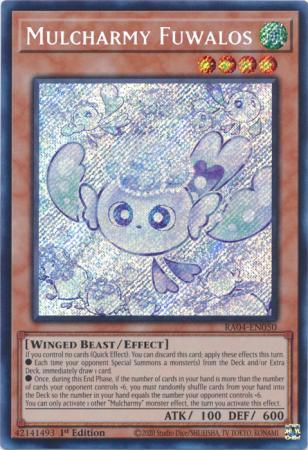 Mulcharmy Fuwalos - RA04-EN050 - Secret Rare - 1st Edition
