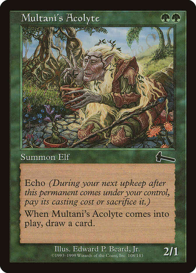 Multani's Acolyte [108] [Urza's Legacy] [Non-Foil]