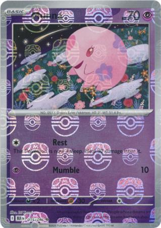 Munna - Master Ball Pattern - 035/086 - Common [sv105b-035] [Reverse Holo]