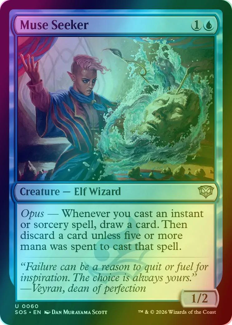 Muse Seeker [60] [Secrets of Strixhaven] [Foil]
