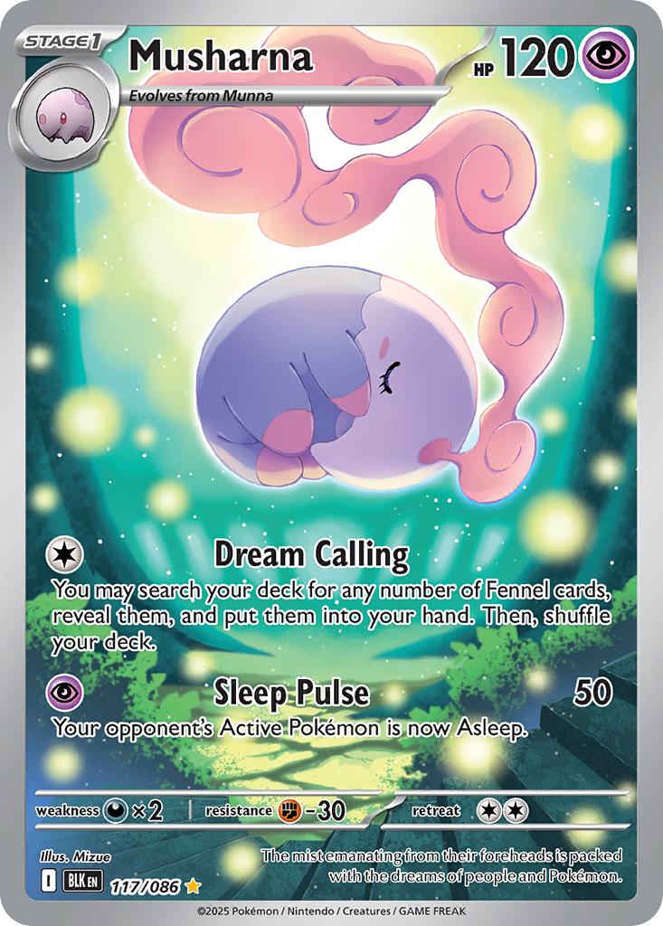 Musharna - 117/086 - Illustration Rare [sv105b-117] [Ultra]