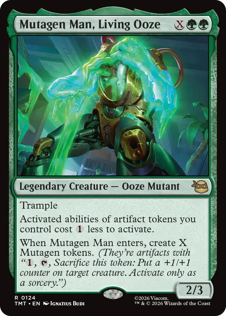 Mutagen Man, Living Ooze [124] [Teenage Mutant Ninja Turtles] [Non-Foil]