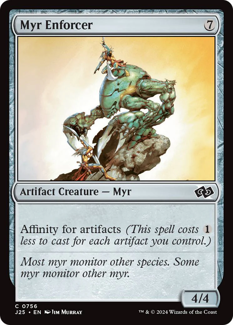 Myr Enforcer [756] [Foundations: Jumpstart] [Non-Foil]