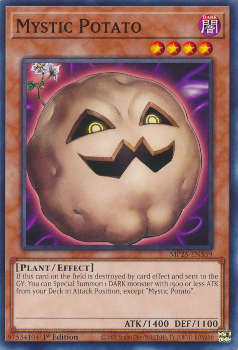 Mystic Potato - MP25-EN339 - Common - 1st Edition