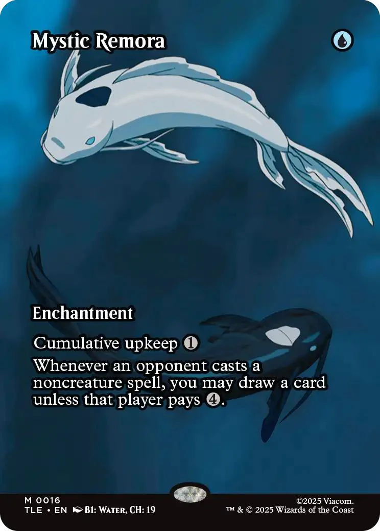 Mystic Remora [16] [Borderless] [Source Material] [Avatar: The Last Airbender Eternal] [Non-Foil]