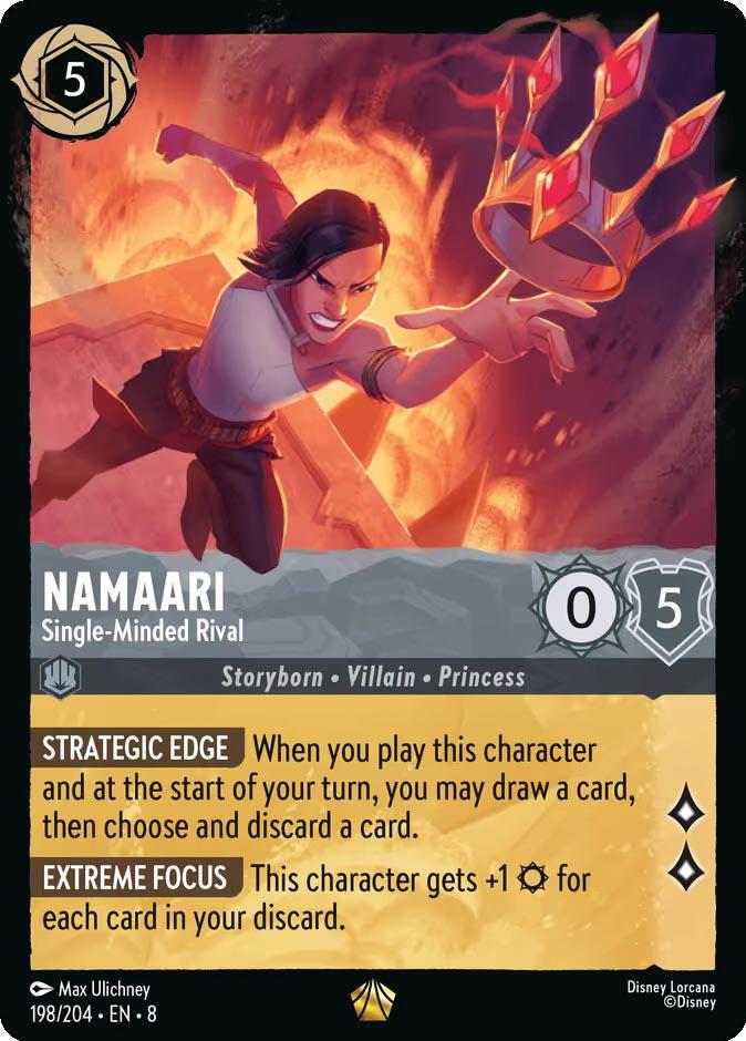 Namaari - Single-Minded Rival - 198/204 [Reign of Jafar] [Non-Foil]