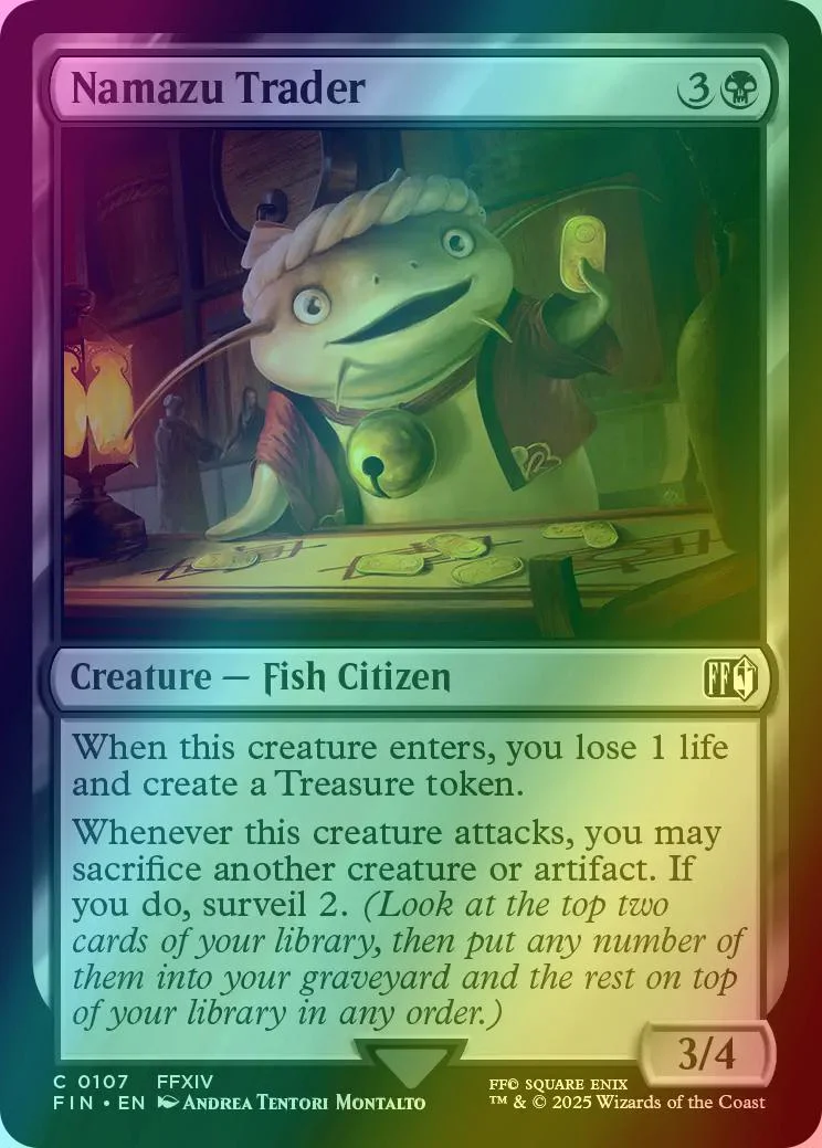 Namazu Trader [107] [FINAL FANTASY] [Foil]