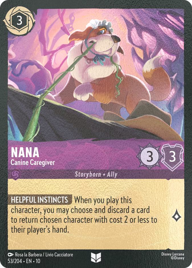 Nana - Canine Caregiver - 53/204 [Whispers in the Well] [Cold Foil]