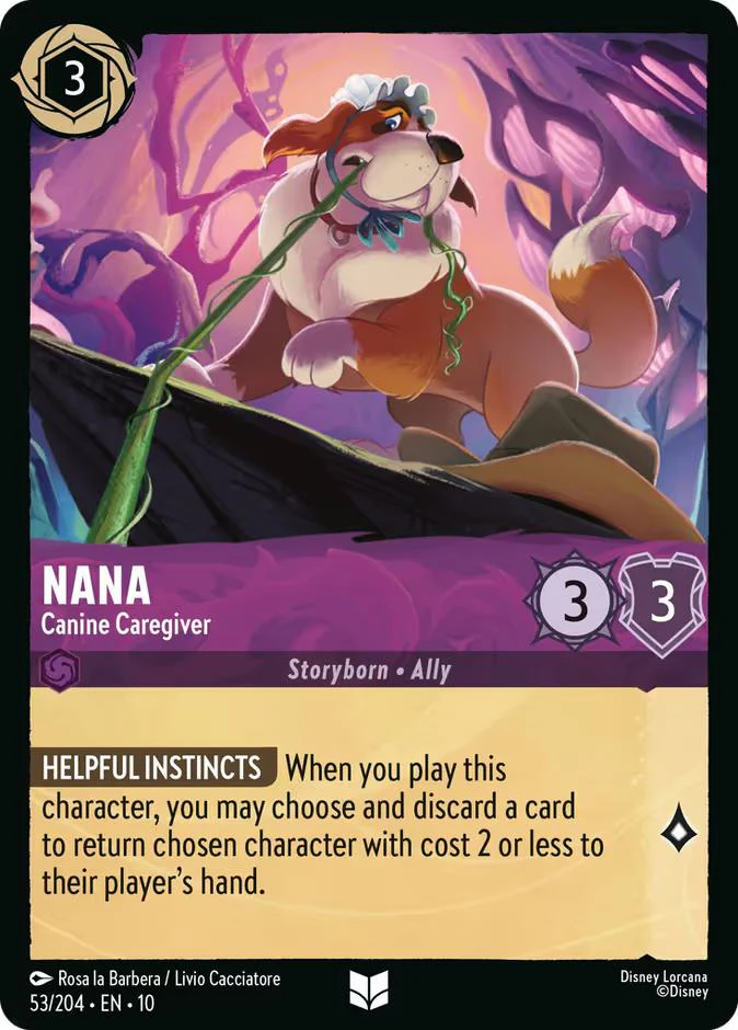 Nana - Canine Caregiver - 53/204 [Whispers in the Well] [Non-Foil]