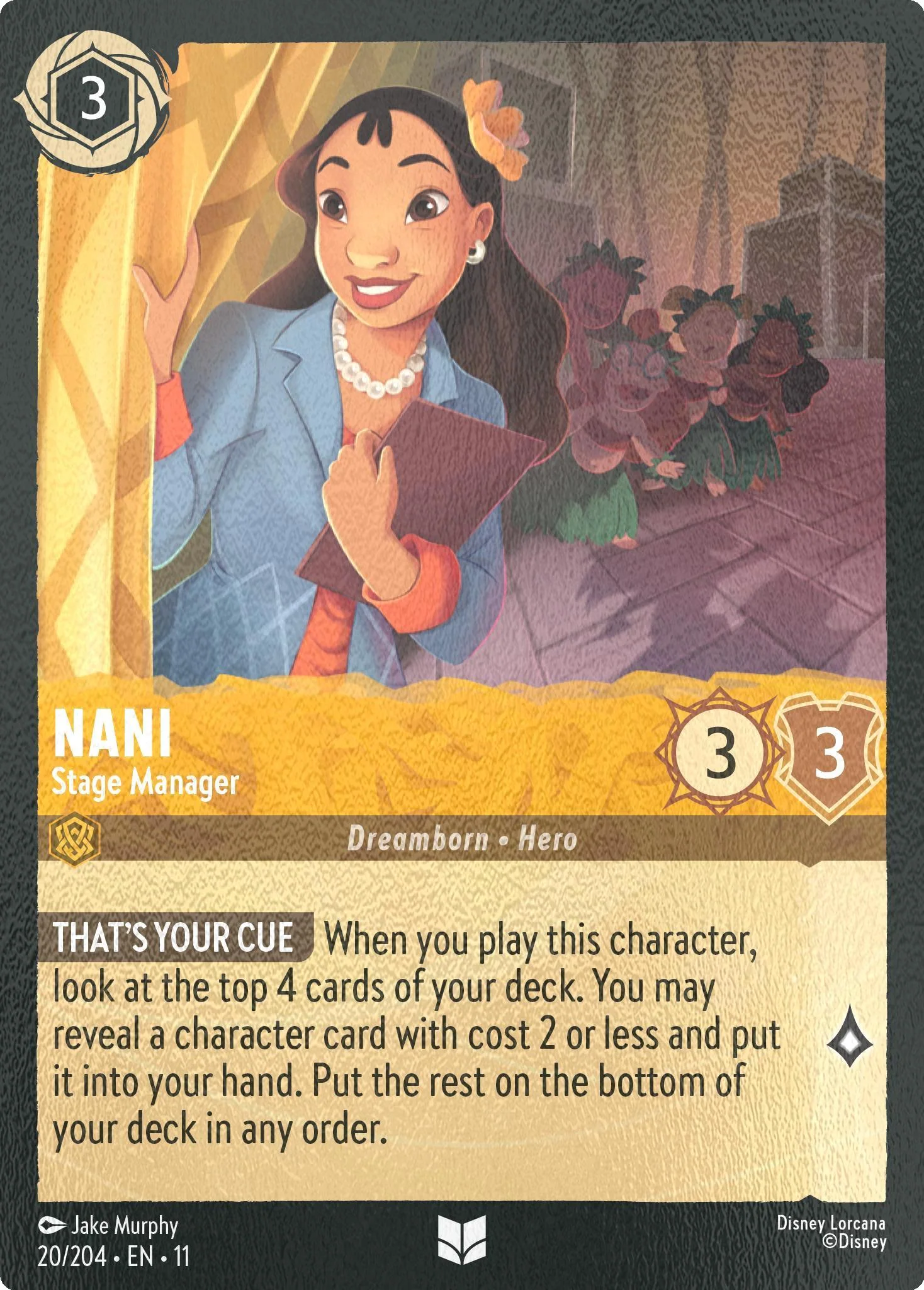 Nani - Stage Manager - 20/204 [Winterspell] [Cold Foil]