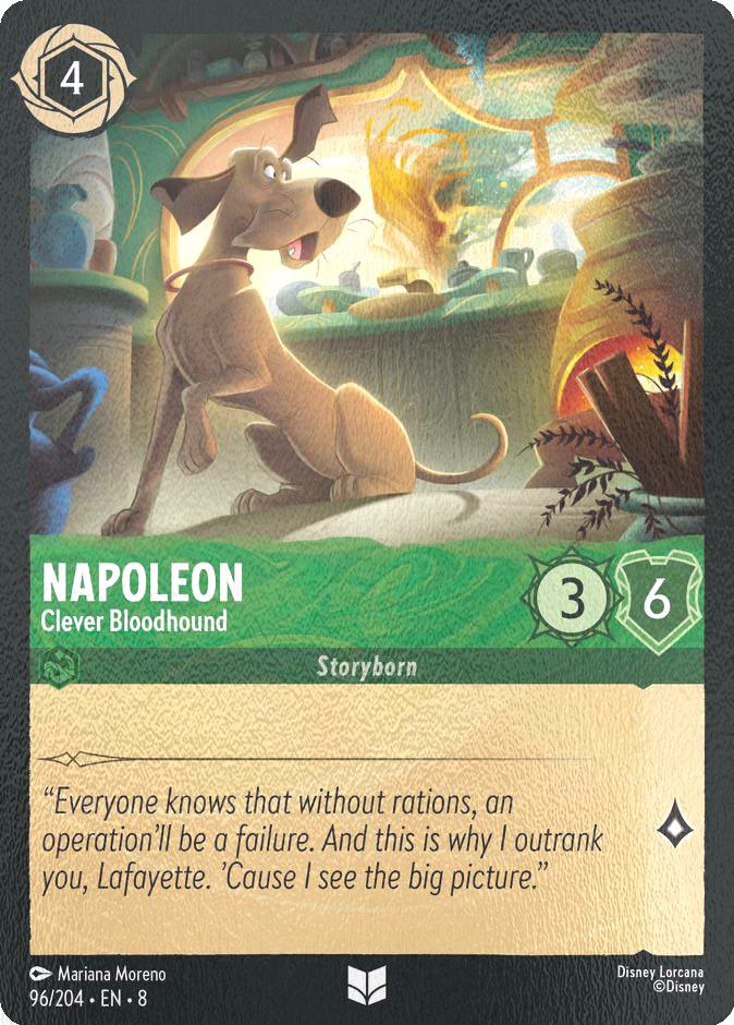 Napoleon - Clever Bloodhound - 96/204 [Reign of Jafar] [Cold Foil]