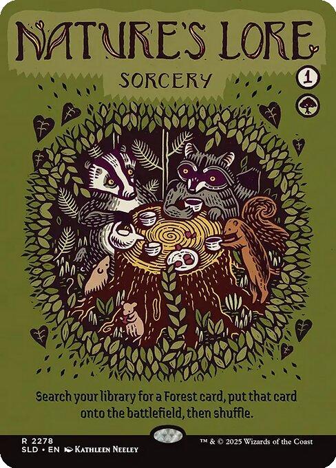 Nature's Lore [2278] [Borderless] [Prints Charming] [Secret Lair Drop] [Non-Foil]