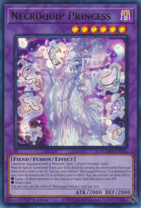 Necroquip Princess - BLMM-EN146 - Ultra Rare - 1st Edition