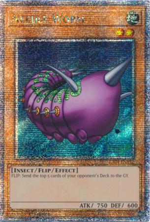 Needle Worm - RA04-EN112 - Quarter Century Secret Rare - 1st Edition