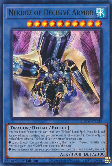 Nekroz of Decisive Armor - BLMM-EN133 - Ultra Rare - 1st Edition