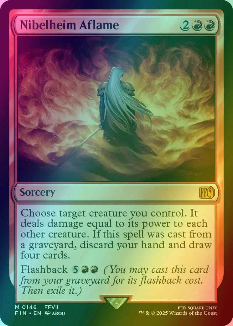 Nibelheim Aflame [146] [FINAL FANTASY] [Foil]
