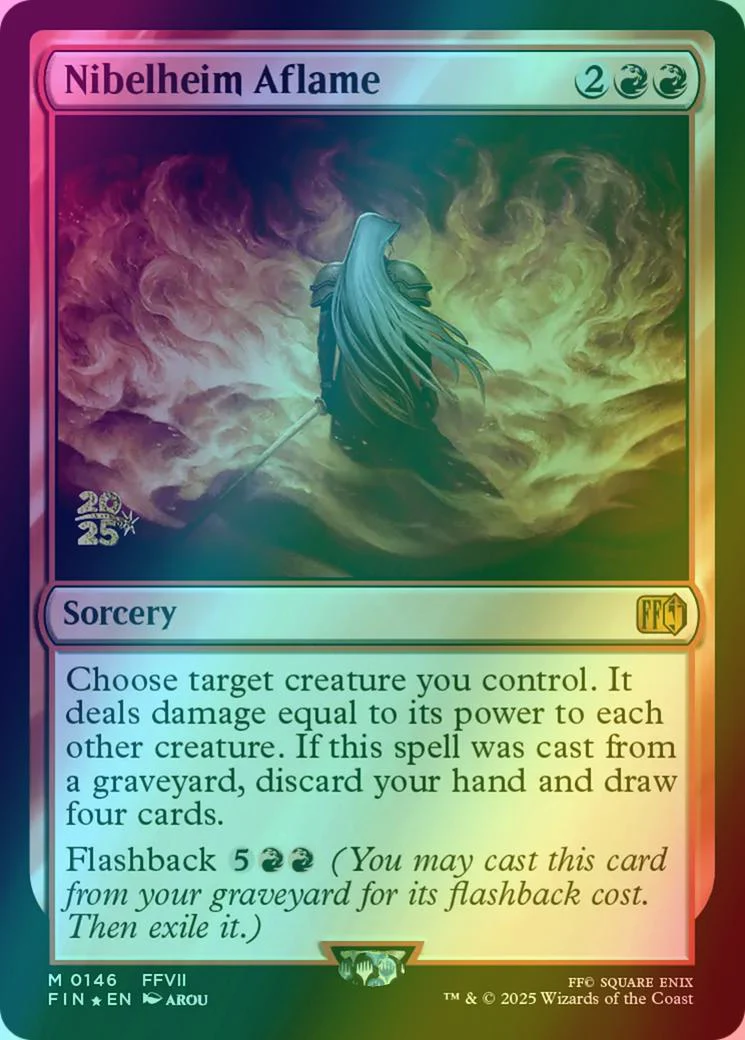 Nibelheim Aflame [146s] [Prerelease] [FINAL FANTASY: Promos] [Foil]