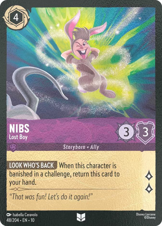 Nibs - Lost Boy - 48/204 [Whispers in the Well] [Cold Foil]