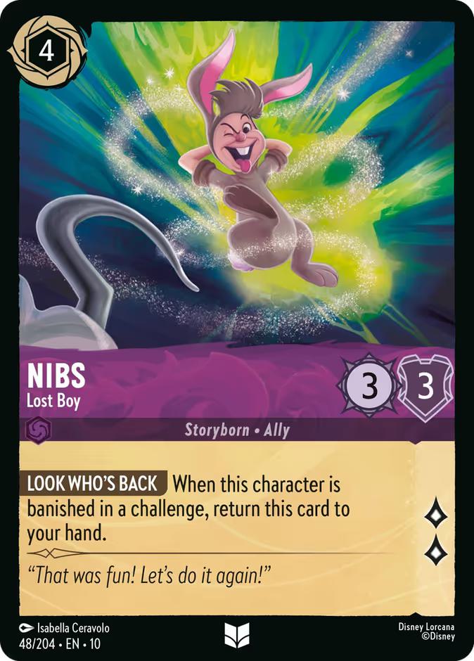 Nibs - Lost Boy - 48/204 [Whispers in the Well] [Non-Foil]